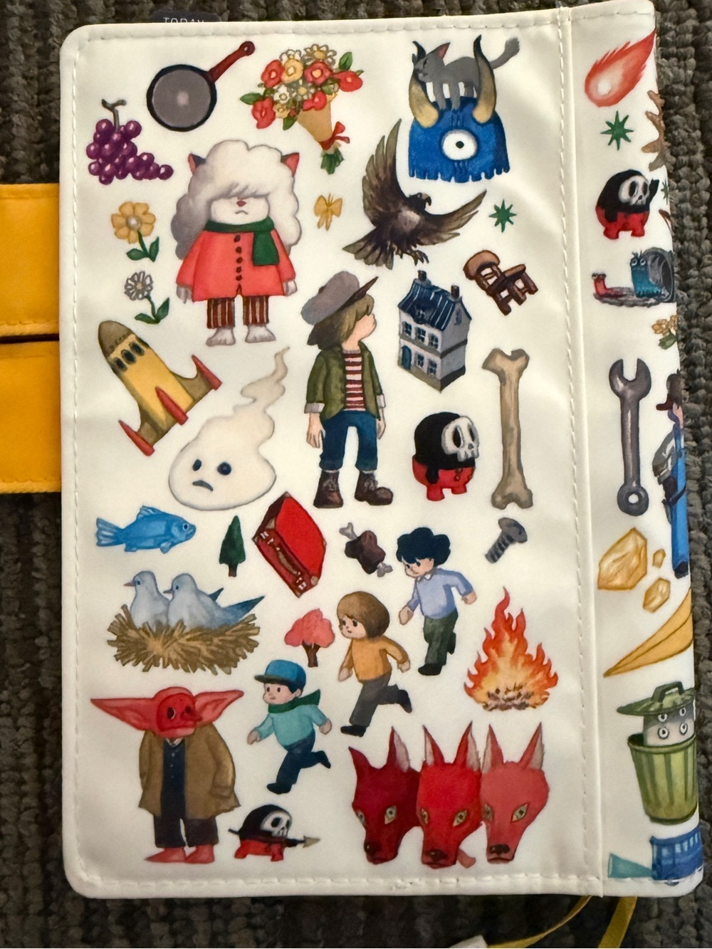 Hobonichi Techo Cover A6 - Masumunr Kusano x junaida: Himitsu Stranger - Picture 2 of 3